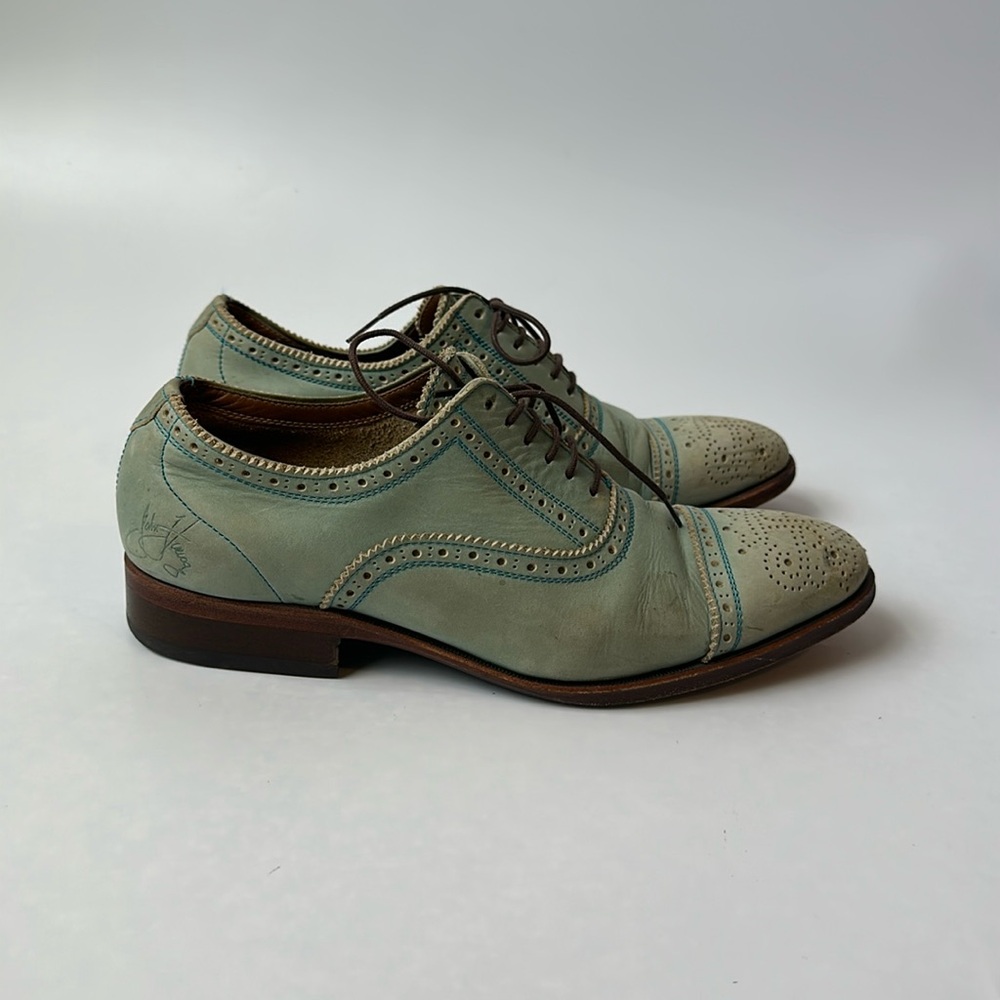 John Fluevog Leather Lace Ups